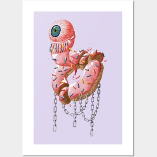 Monsterlicious - Ghost Donut Posters and Art